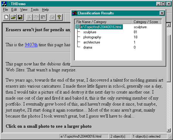 TopicHound Screen Shot