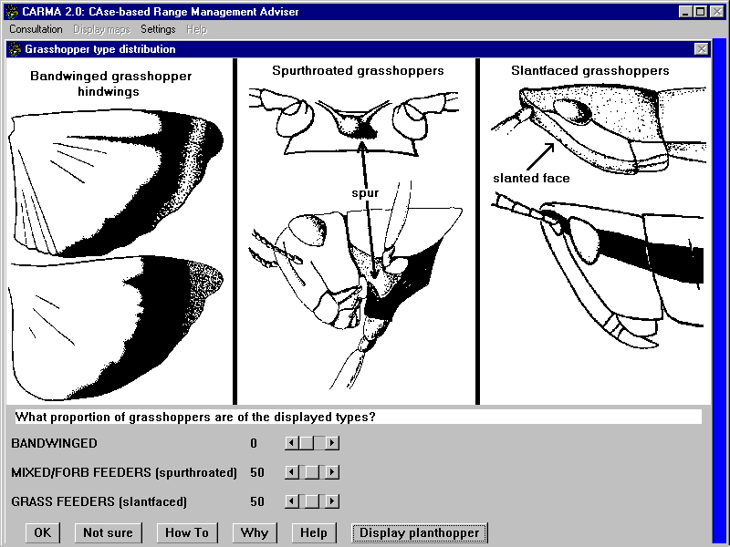 Grasshopper Type Distribution